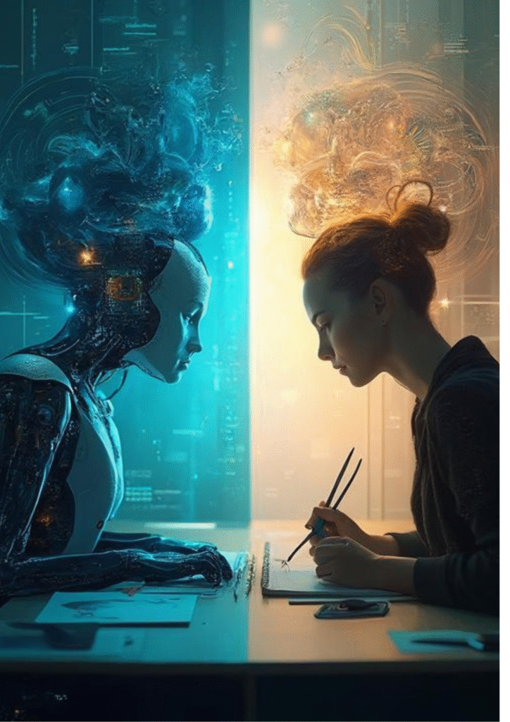 ai vs human digital marekting blog